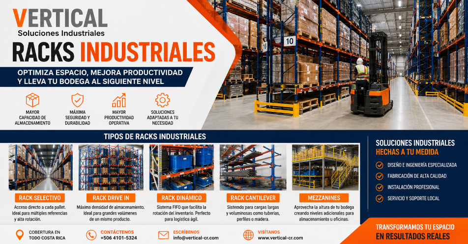 racks industriales en costa rica